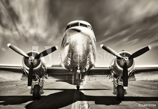 Picture of Vintage airplane